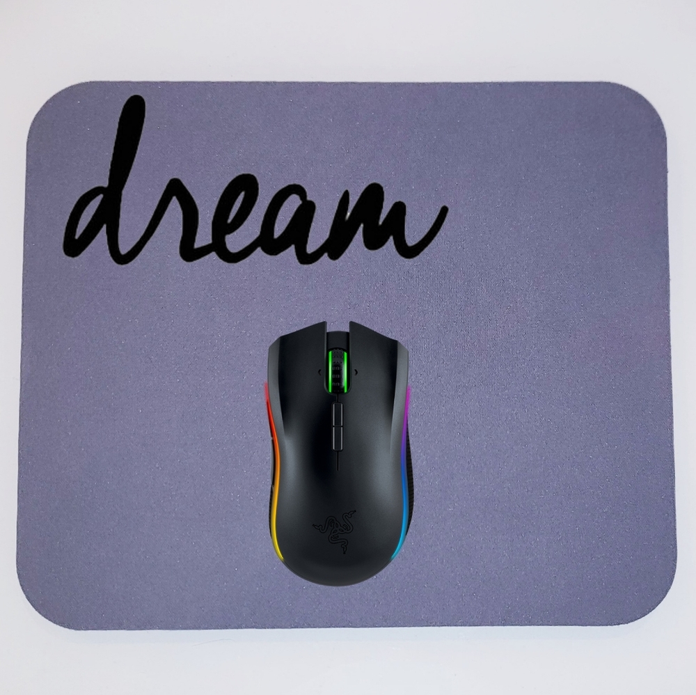 Quotes mouse pad office mouse pad Dream mouse pad